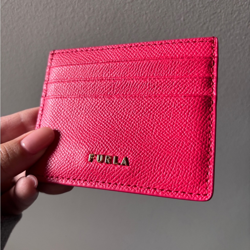 Furla Pink Card Holder